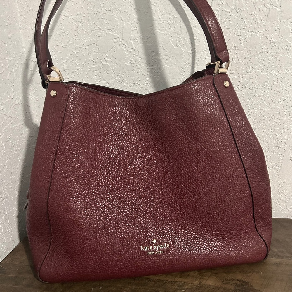 Kate Spade Burgundy Purse